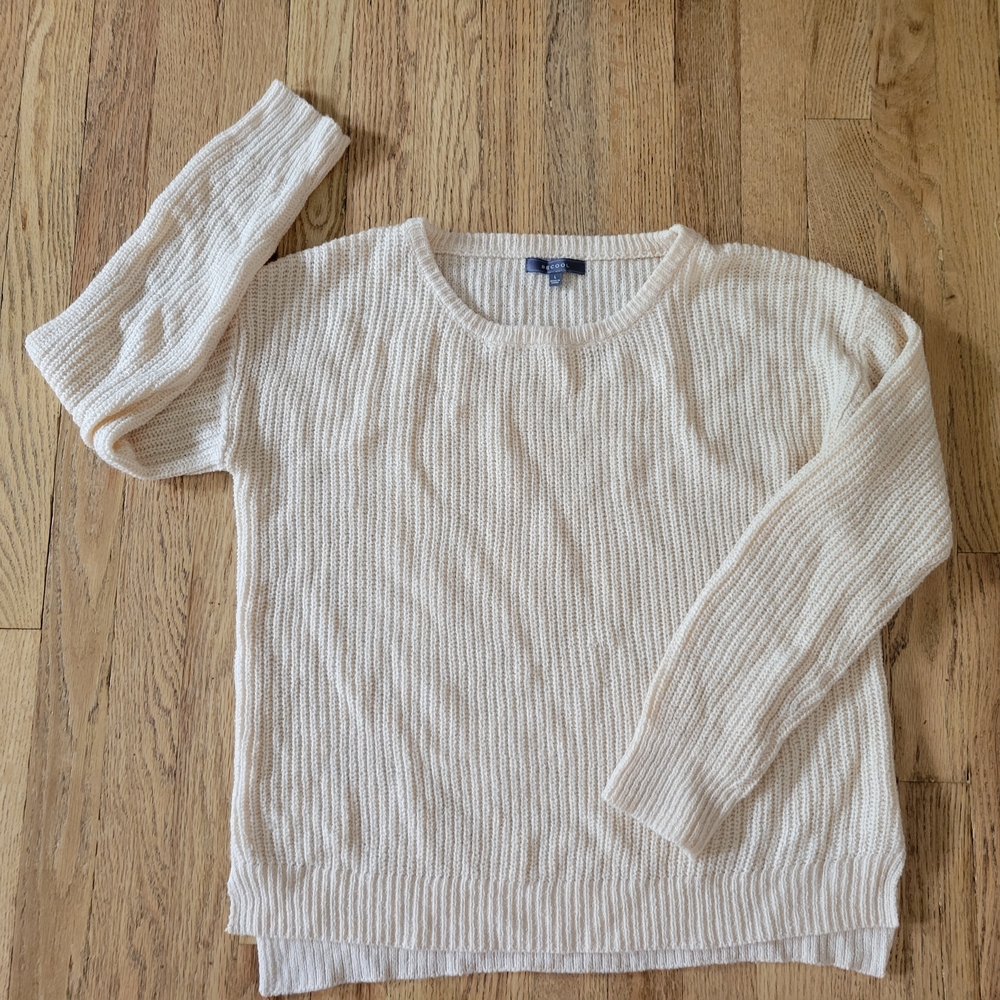 BE COOL Cream Knit Sweater